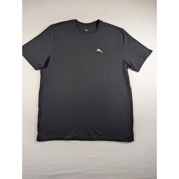 Other - Tommy Bahama Rum Pa Pum Pum Black Mens Graphic Cotton T-Shirt Size Small NWT